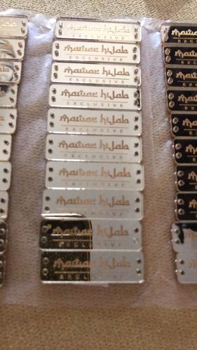 Customer photo review of Acrylic Label : Saiz 1.2 x 4.0 cm