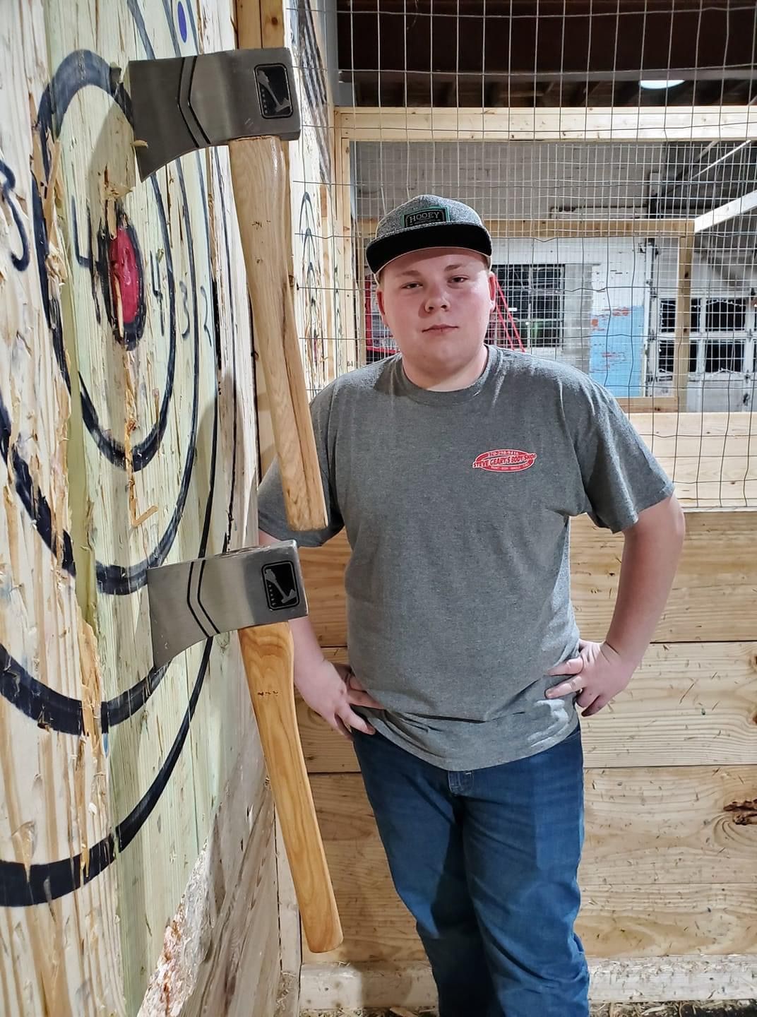 Customer photo review of The Corporal Throwing Axe