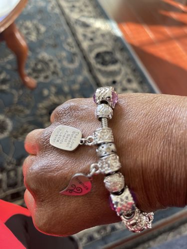 Customer photo review of Forever Best Friends Bracelets