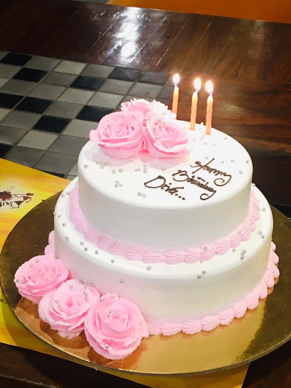 Customer photo review of Floral Cake 2