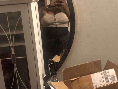 Customer photo review of Lux Latex Double Abdominal Belt