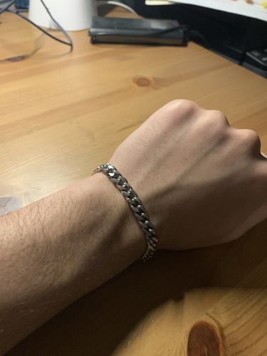 Customer photo review of f+s “industrial” bracelet