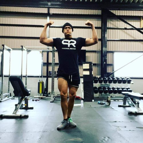 Customer photo review of Personal Record Elongated Shirt-PR401- Black