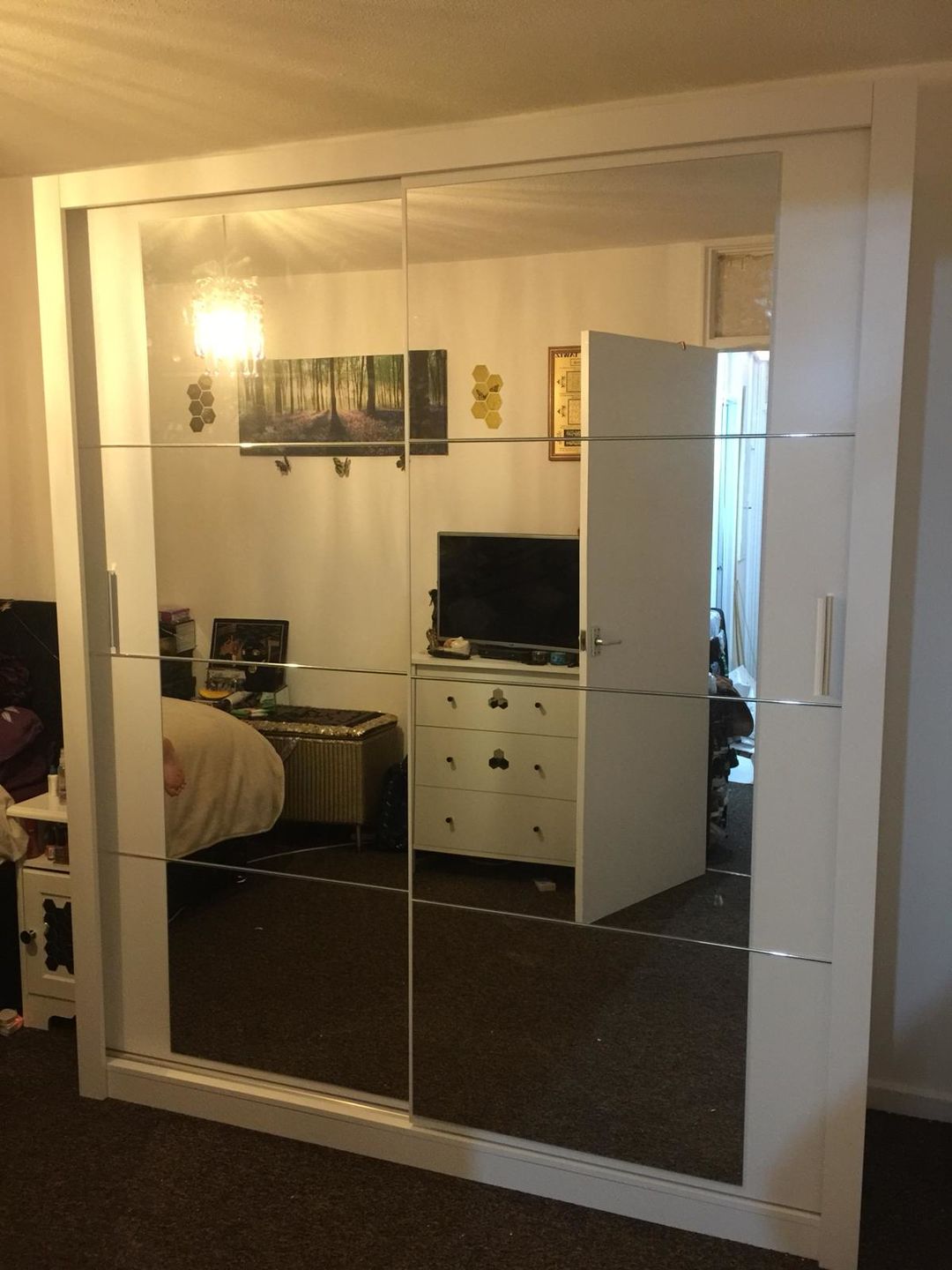 Customer photo review of Arti 3 - 2 Sliding Door Wardrobe 181cm