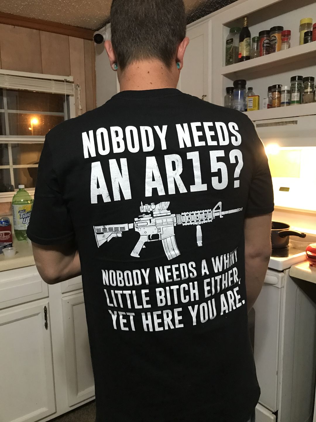Customer photo review of Nobody Needs An AR15?