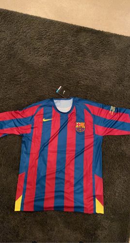 Customer photo review of FC Barcelona 2005/2006 Home kit