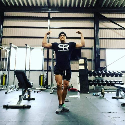 Customer photo review of PR Athletic Sweat Shorts-PR101-Denim Black
