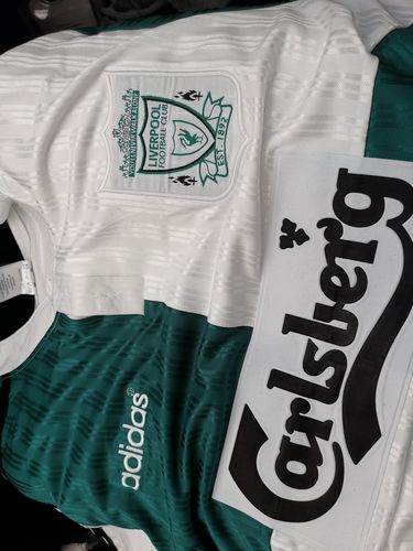 Customer photo review of Liverpool 1995/1996 Away Kit