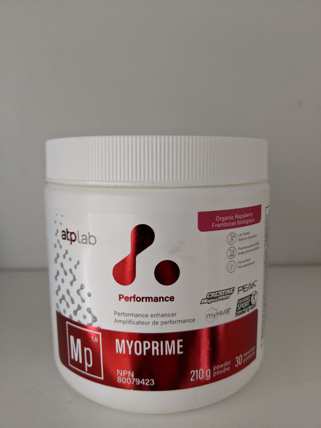 Customer photo review of Atp Labs - Myoprime 210g