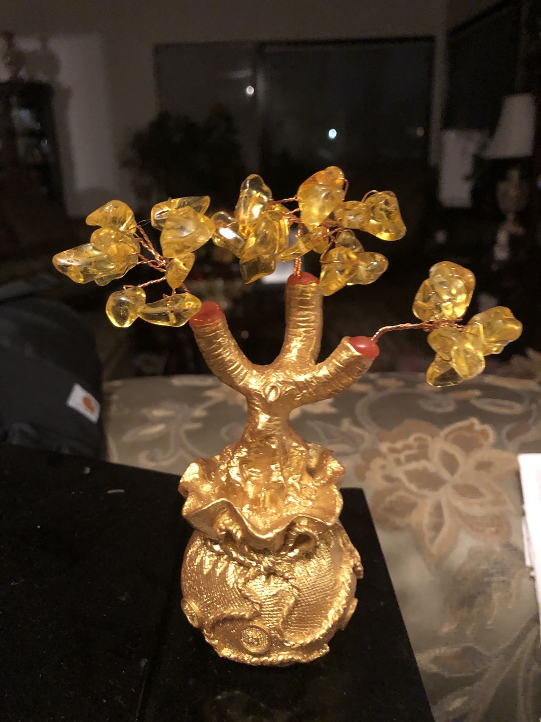 Customer photo review of Feng Shui Citrine Money Tree Wealth Ornaments