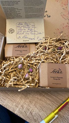 Customer photo review of Sandelholz & Patchouli (Beruhigend & mit sanftem Peeling-Effekt)