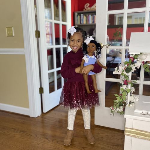 Customer photo review of Healthy Roots Doll: Zoe (Pre-Sale Batch #2)