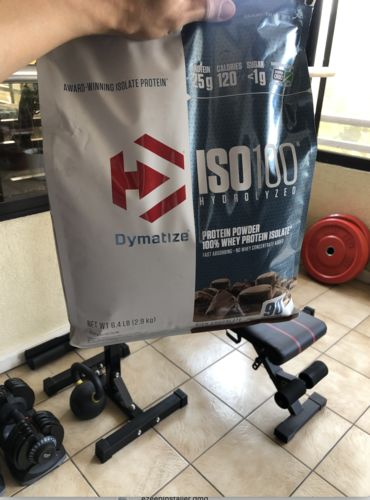Customer photo review of Dymatize ISO100 Hydrolyzed Proteina Hidrolizada 6 Lb