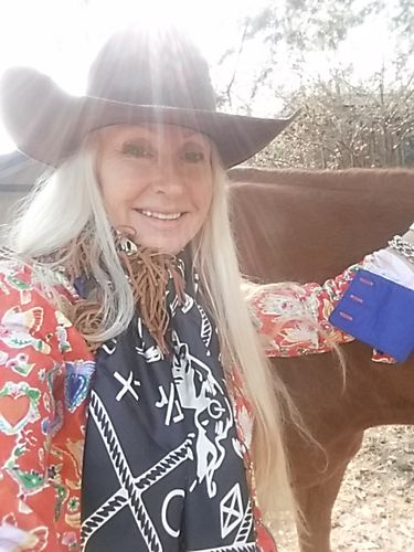 Customer photo review of Brands and Bronc Wild Rag