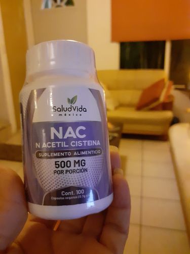 Customer photo review of NAC N-Acetil Cisteína 500mg