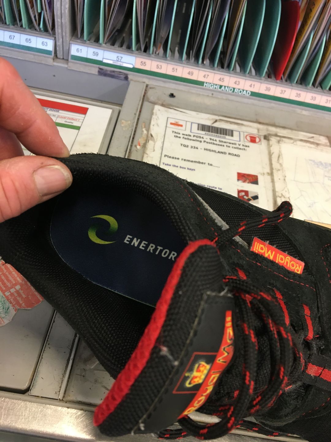 Customer photo review of Walking insoles