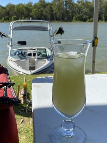 Customer photo review of Piña Colada Cocktail Mix