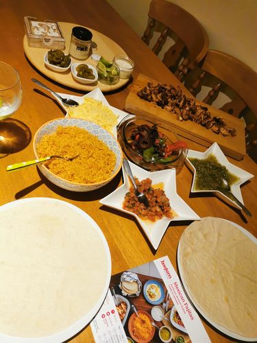 Customer photo review of Boojum Mexican Fajita Meal Kit For 4 People