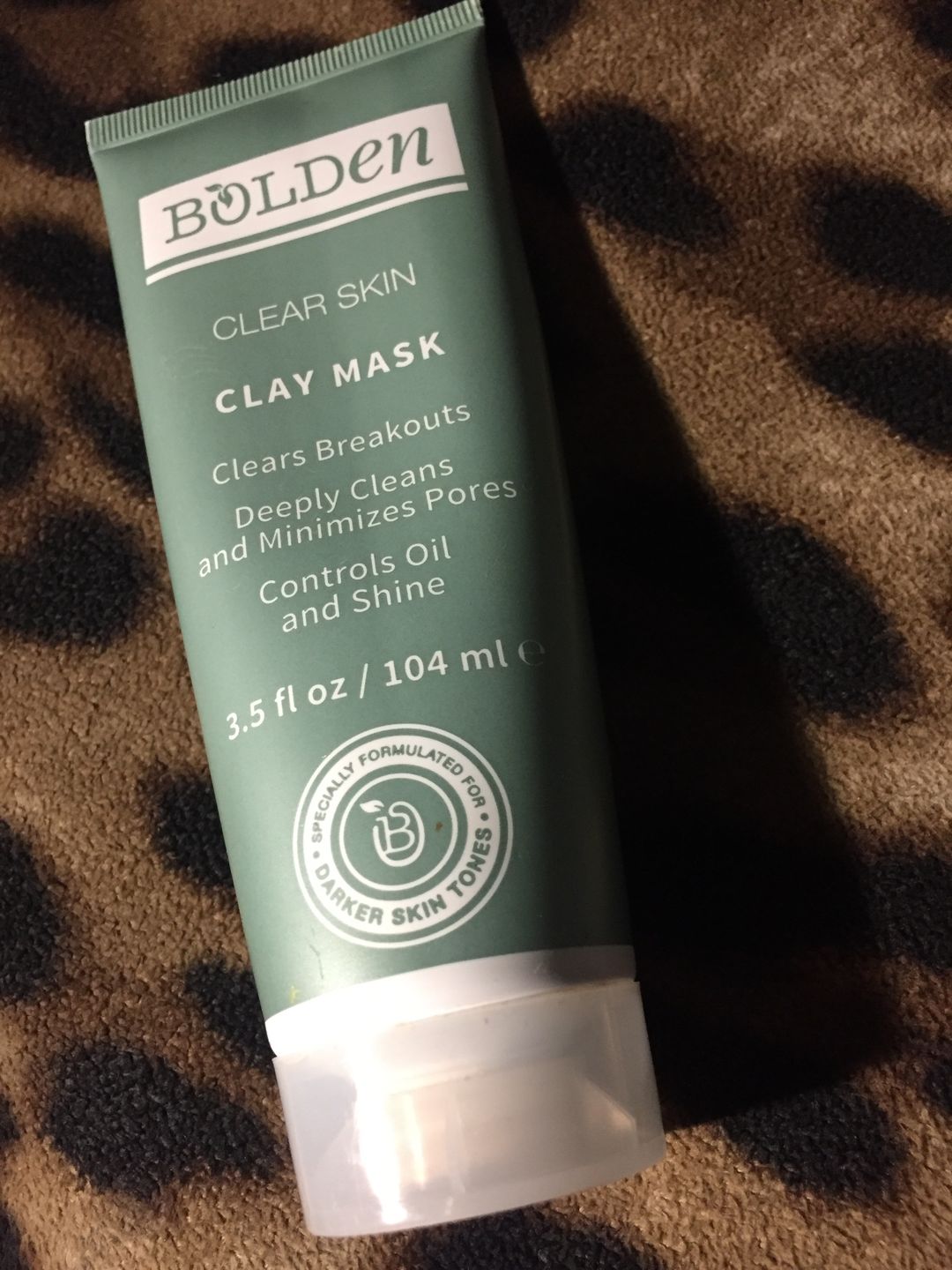Customer photo review of Clear Skin Clay Mask