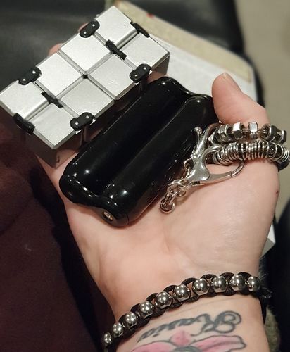 Customer photo review of HAND Caterpillar Fidget