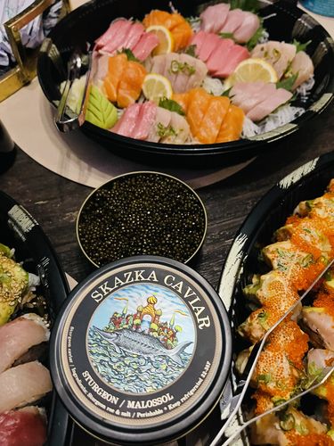 Customer photo review of "Putin’s Choice" Royal White Sturgeon Caviar