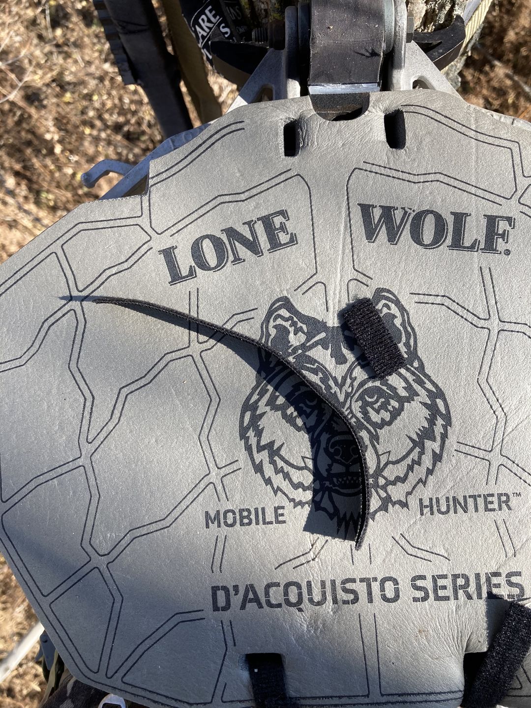 Customer photo review of Lone Wolf Seat Cushion