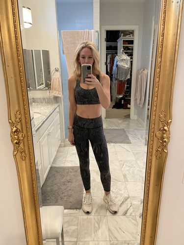 Customer photo review of Metallic Snake Cross Back Bra