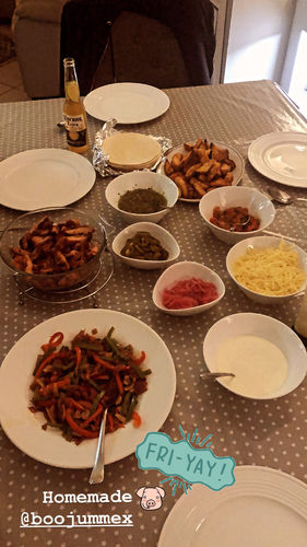 Customer photo review of Boojum Mexican Fajita Meal Kit For 4 People