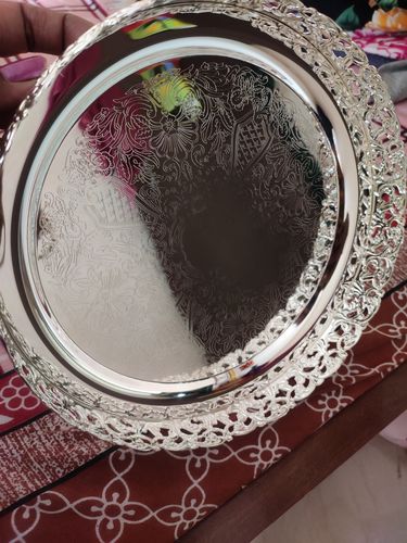 Customer photo review of Imported Pooja Plate GT 19