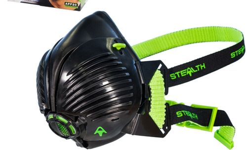 Customer photo review of Stealth P3 Dust & Particle Protective Respirator Face Mask