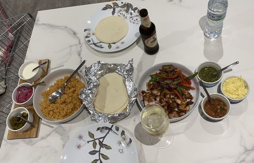 Customer photo review of Boojum Mexican Fajita Meal Kit For 4 People