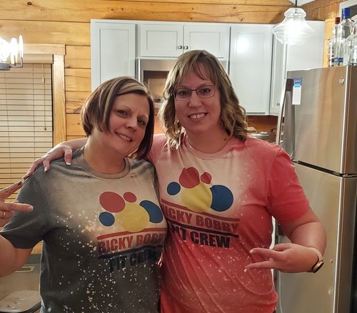 Customer photo review of Ricky Bobby Pit Crew Shirt