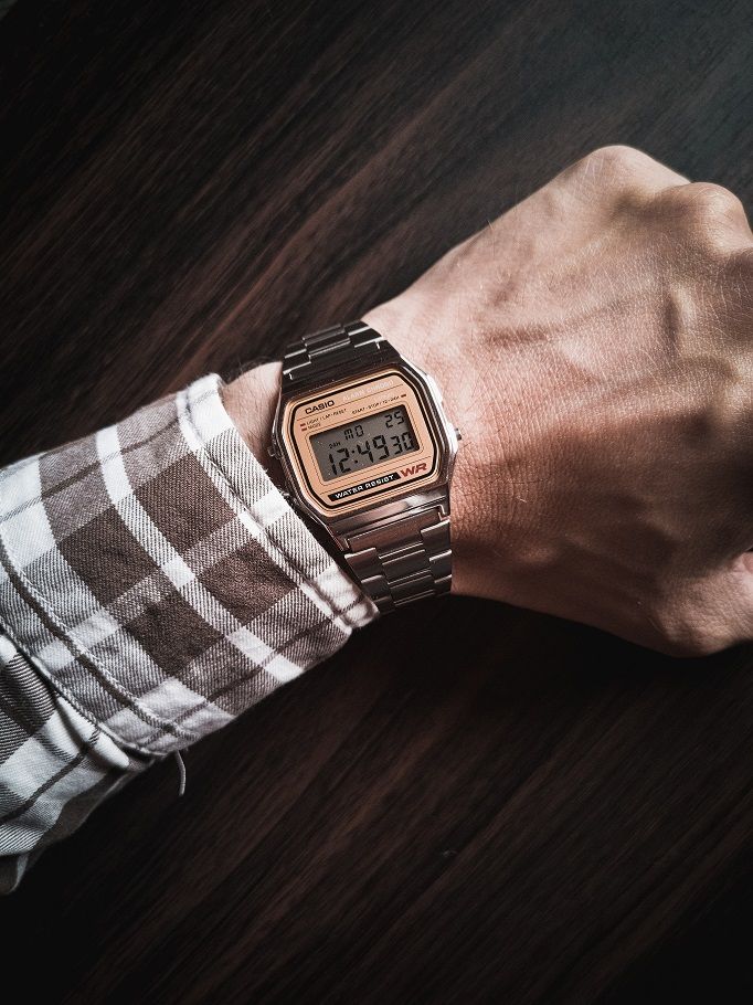 Customer photo review of Reloj Casio Vintage A158WEA-9EF Plateado [EXCLUSIVO]