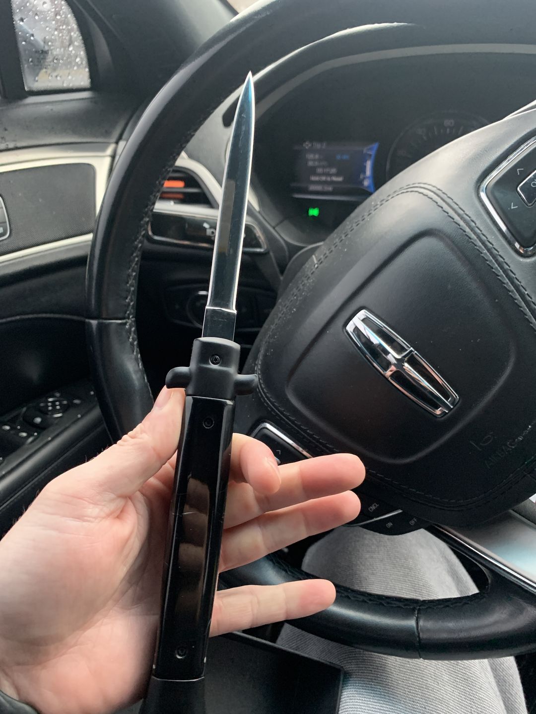 Customer photo review of 11" VT Don D/A OTF  - Black Marble