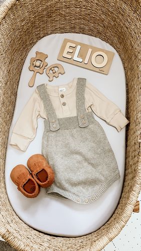 Customer photo review of Knit overalls