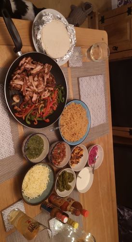 Customer photo review of Boojum Mexican Fajita Meal Kit For 4 People