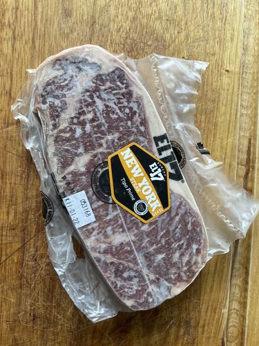 Customer photo review of New York Steak