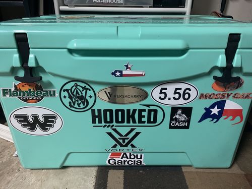 Customer photo review of Flying W Sticker