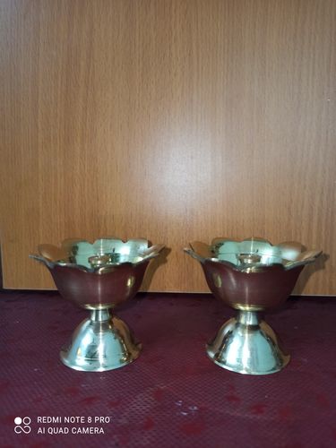 Customer photo review of Brass Kamal Stand Devdas Deepa