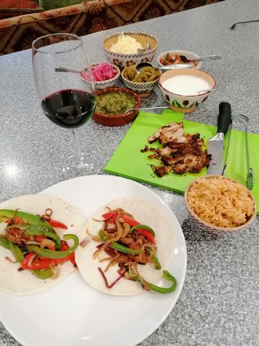 Customer photo review of Boojum Mexican Fajita Meal Kit For 4 People