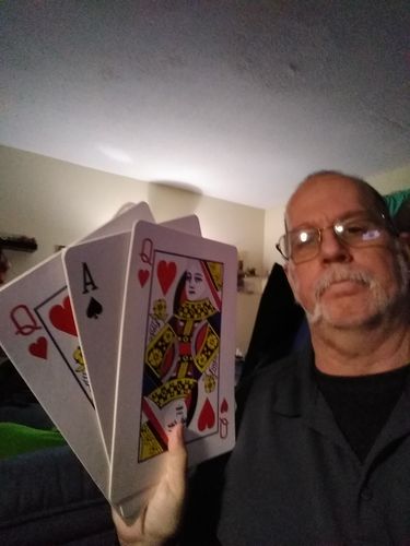 Customer photo review of Q & A JUMBO THREE CARD MONTE BY TCC
