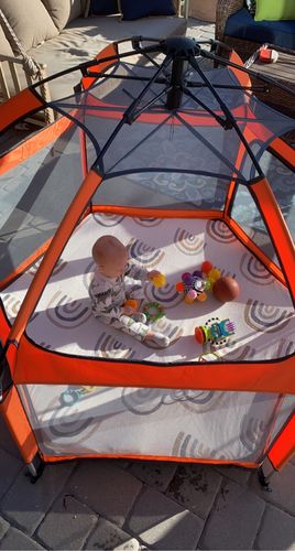 Customer photo review of Pop N' Go® Playpen
