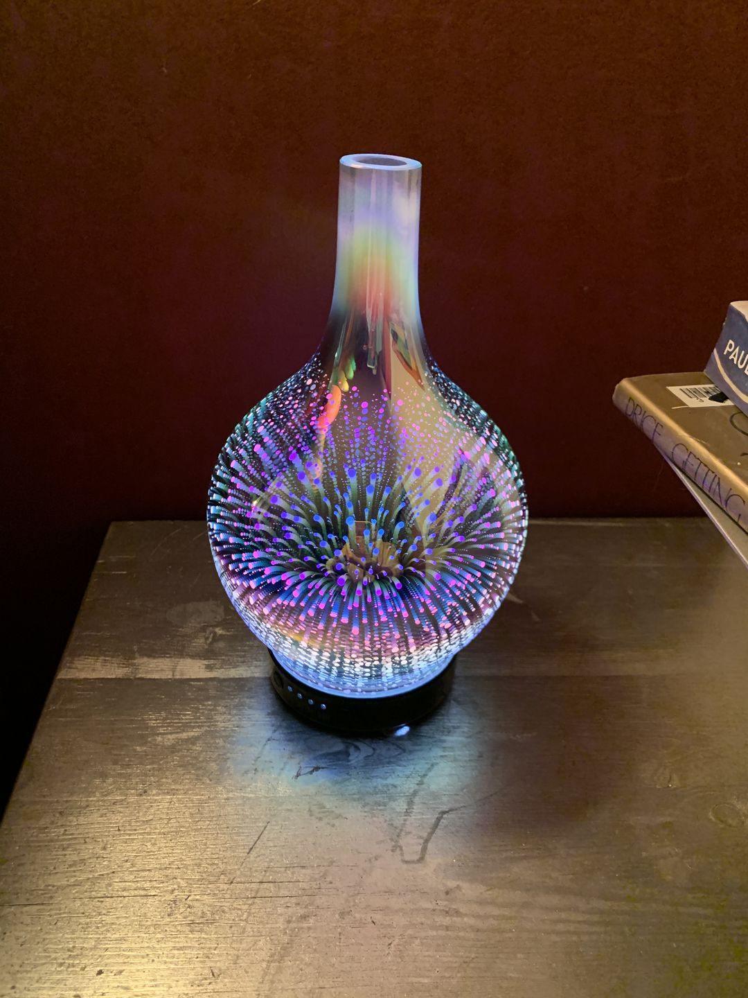 Customer photo review of Oil Aroma Diffuser 3D Glass