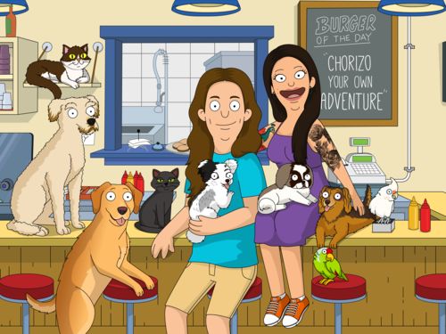 Customer photo review of Personalized Bob’s Burgers Custom Portrait