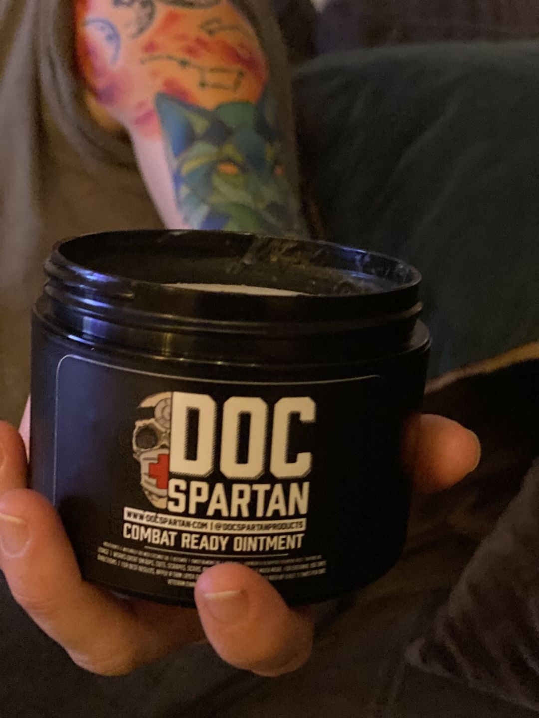 Customer photo review of Combat Ready Ointment - Mother of All Bottles (MOAB)