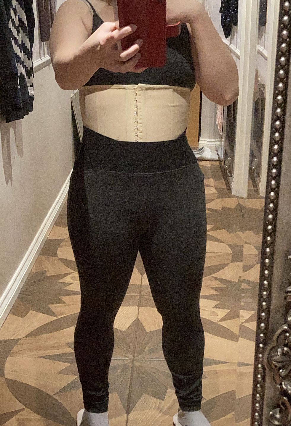 Customer photo review of Latex Waist Trainer