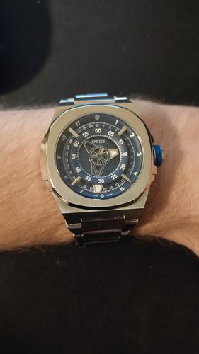 Customer photo review of M3-blue-bracelet