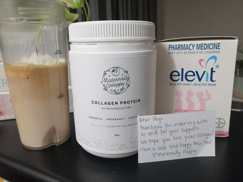 Customer photo review of Collagen Protein | Vanilla Bean