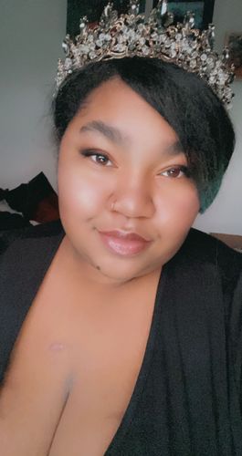Customer photo review of Gothic Queen Tiara