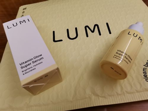 Customer photo review of Vitamin Glow Super Serum